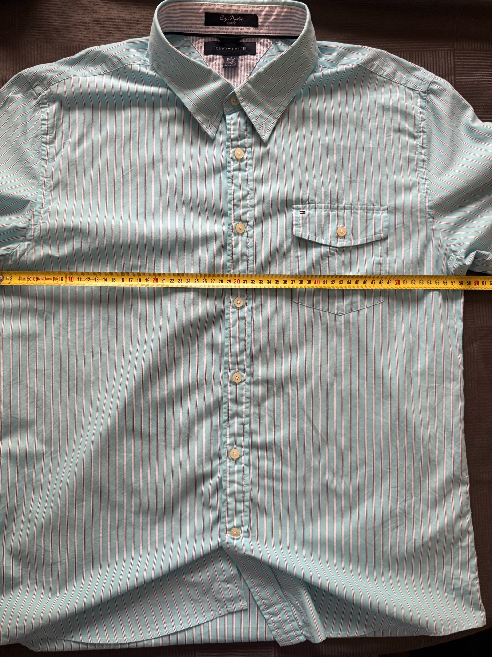 Tomy Hilfiger, camisa de hombre de manga corta, talla XL, muy buen estado – photo 7
